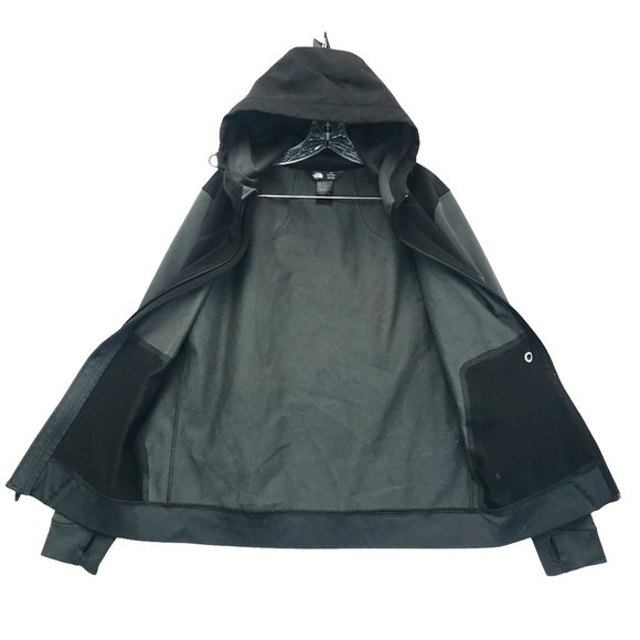THE NORTH FACE Mens M Jacket Hooded Black & Gray - Picture 3 of 11